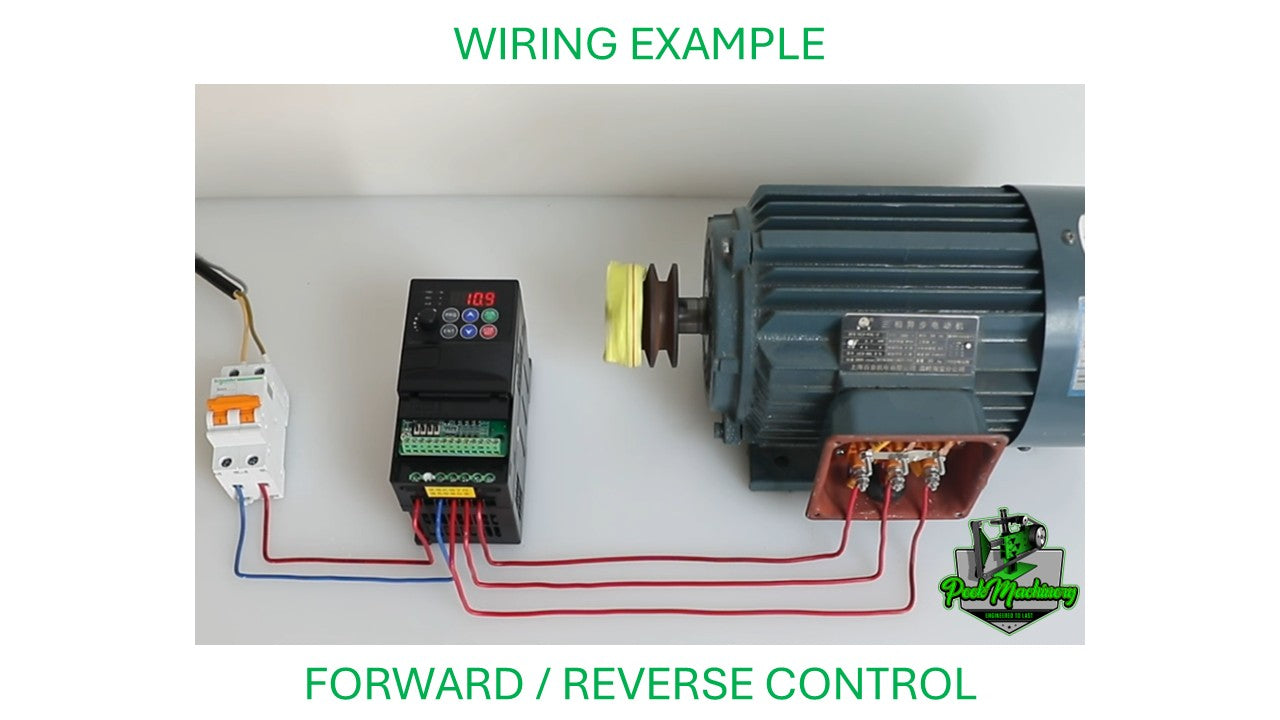 Single Phase to 3 Phase VFD 2.2kW 380-415V Output