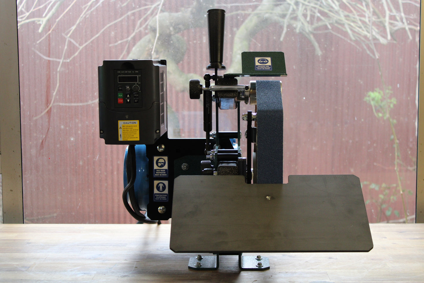 Belt grinder 2 x 48" - 2HP Motor With Speed Controller