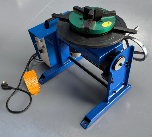 Rotary Welding Positioner – 200mm Chuck 1–12 RPM 30kg Load