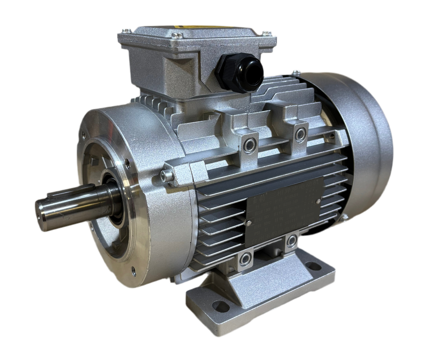 3 Phase Electric Motor - 1.5kW / 2HP – B34 Flange - 2800 RPM - Aluminum Body