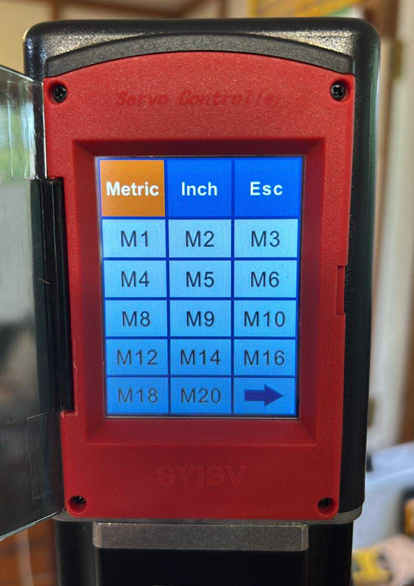 Thread Tapping Arm 2kW 2.7HP – Metric / Imperial – Horizontal Vertical