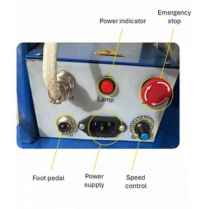Rotary Welding Positioner – 180mm Chuck - 1–10 RPM - 10kg Load